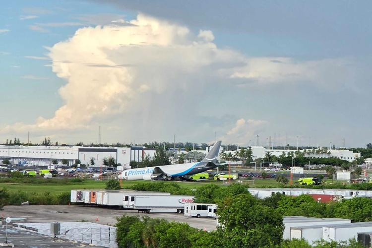Amazon Plane Overruns Runway