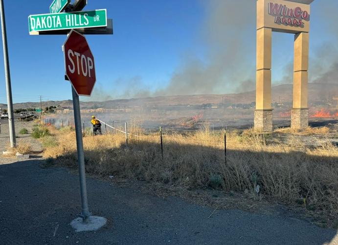 Fire near WinCo Foods