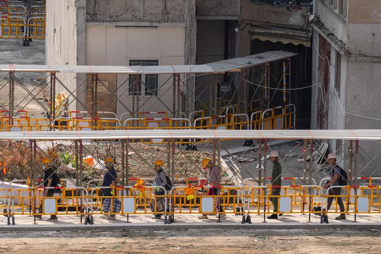 Hong Kong Fire Aftermath