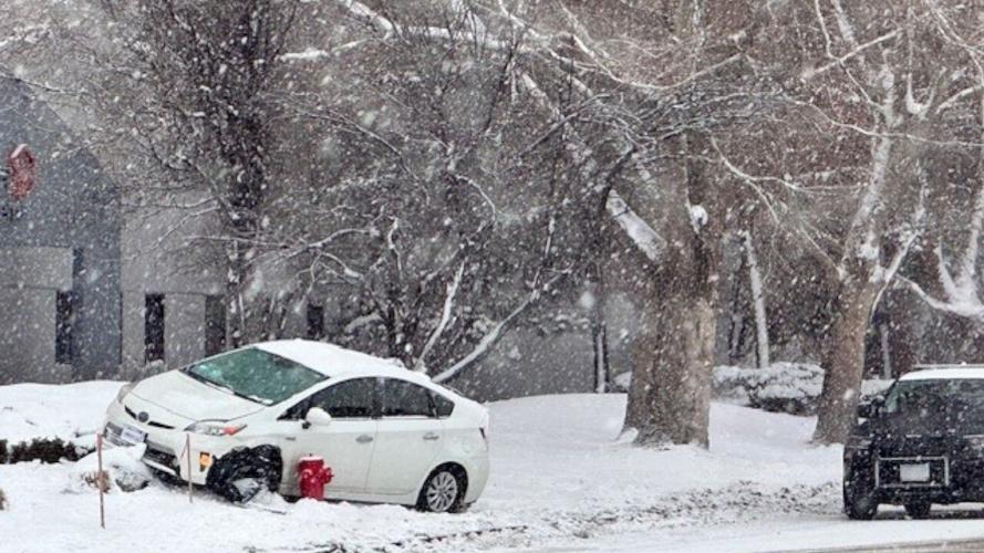 Crash on Longley Lane