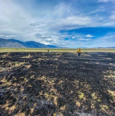 East Fork Firefighters Contain One Acre Fire Friday Afternoon
