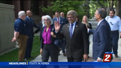 Biden Officials stop at UNR