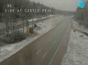Snow Falling in Higher Elevations; I-80 Open to Traffic