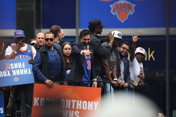Knicks Championship Parade Basketball