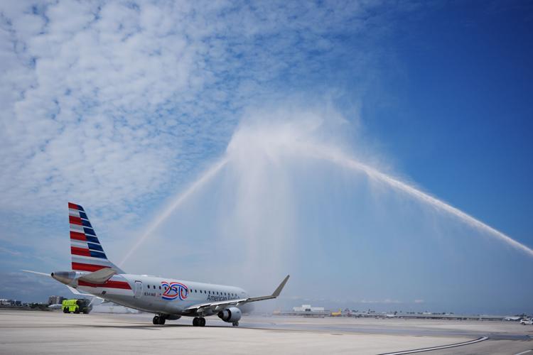 APTOPIX Venezuela US Flights