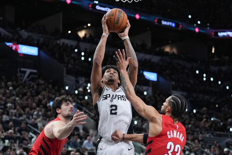 Trail Blazers Spurs Basketball