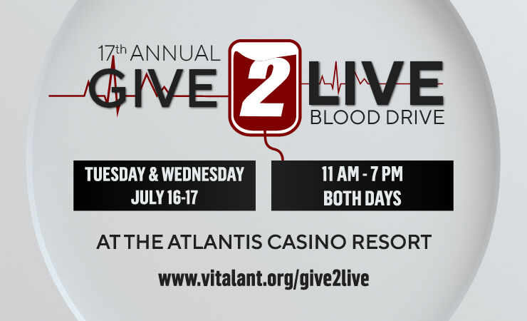 Give 2 Live blood drive