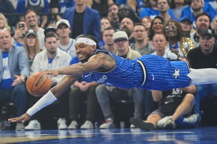 APTOPIX Pistons Magic Basketball