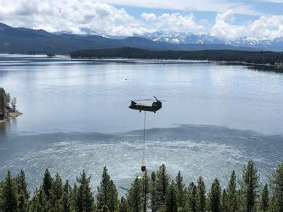 Nevada National Guard Practices Firefighting