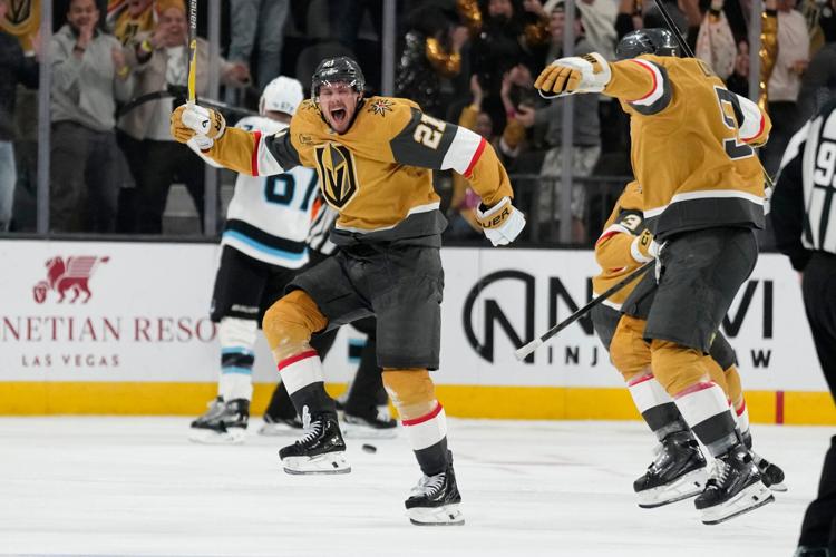 APTOPIX Mammoth Golden Knights Hockey