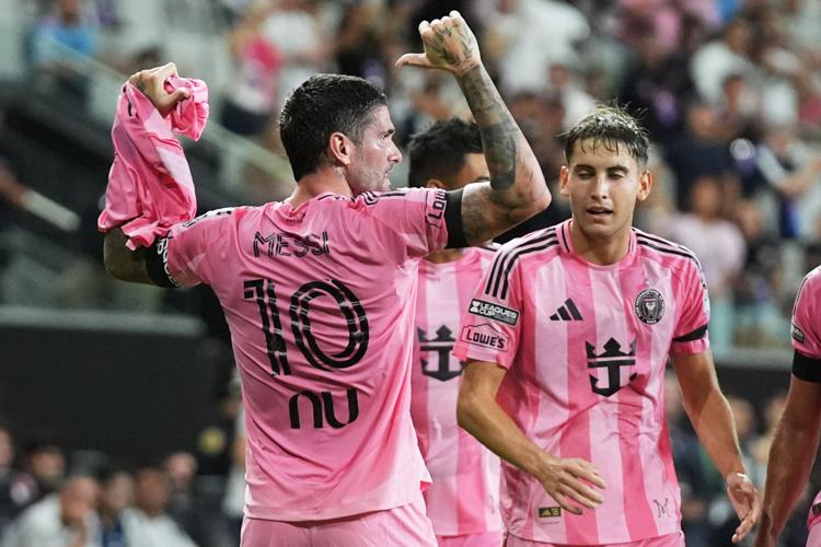 APTOPIX Leagues Cup Monterrey Inter Miami Soccer