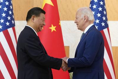 Presidents Joe Biden and Xi Jinping