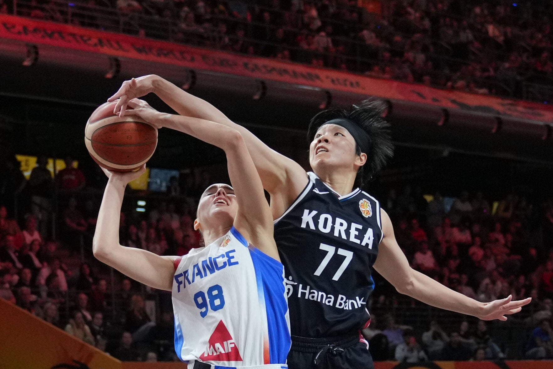 WCup France Korea Basketball