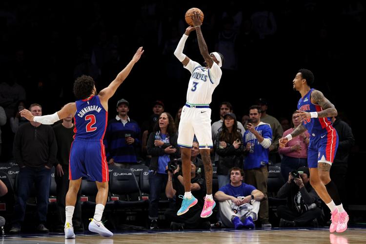 Pistons Timberwolves Basketball