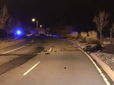 Reno Police Respond to Motorcycle Crash in South Reno