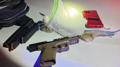WCSO, gun and meth