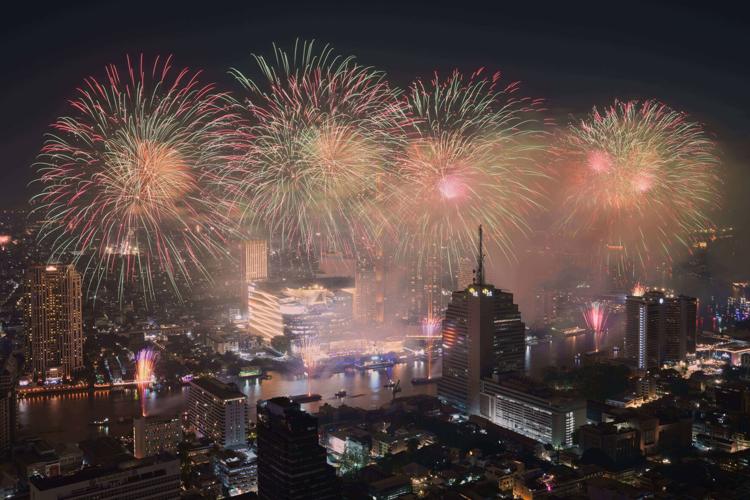 APTOPIX New Year's Eve Thailand