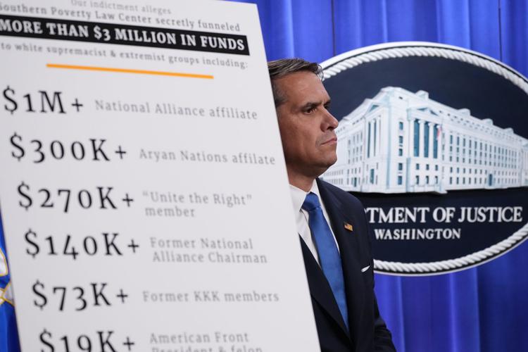 Justice Department Southern Poverty Law Center