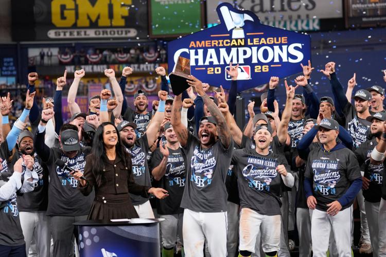 APTOPIX ALCS Guardians Rays Baseball