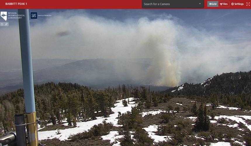 Dog Valley area fire