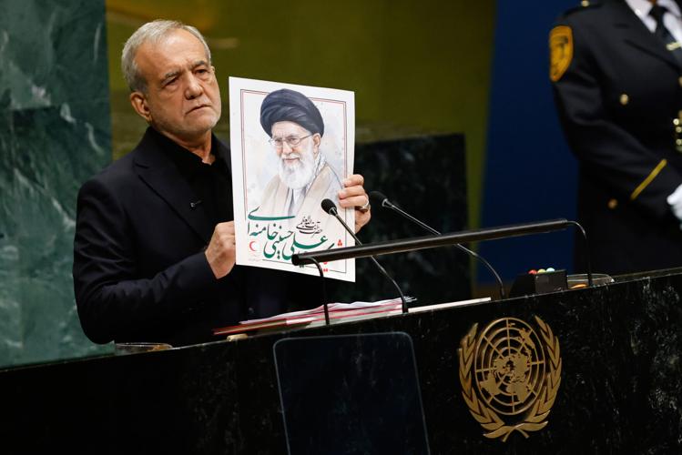 APTOPIX UN General Assembly Iran