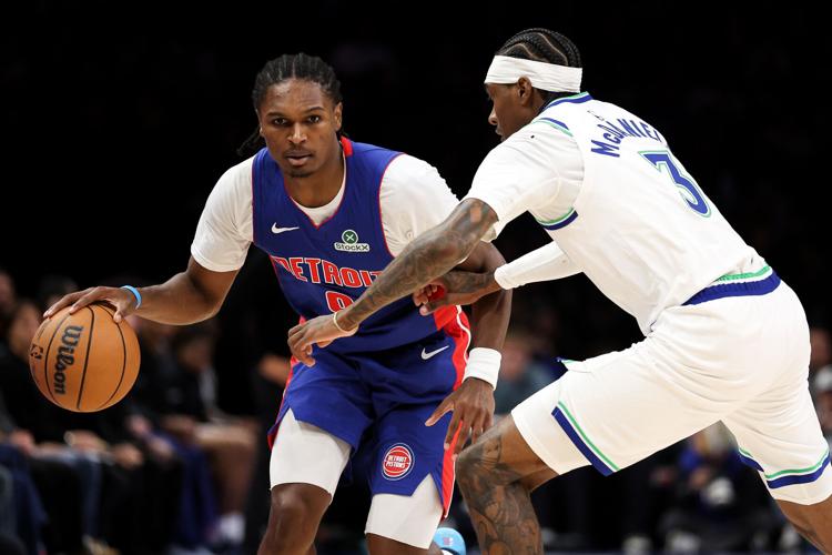 Pistons Timberwolves Basketball