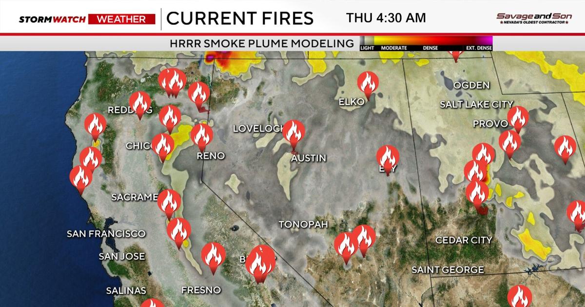 The Gann Fire's impact on our skies