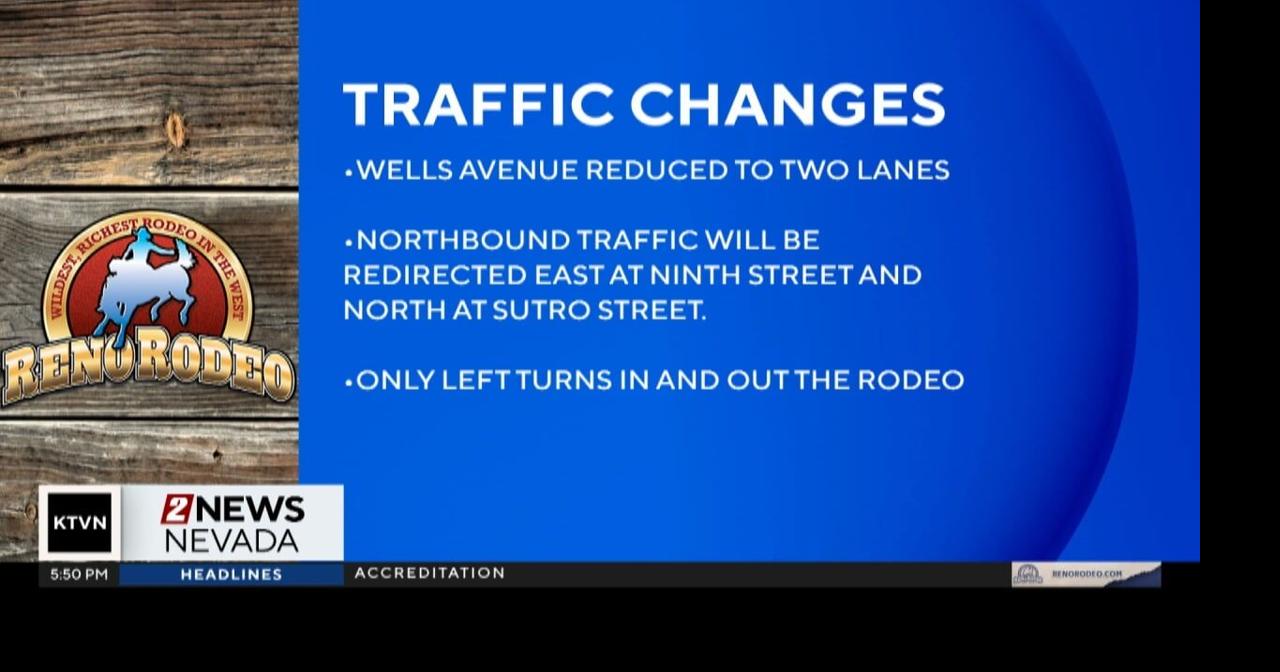 Reno Rodeo traffic changes | Local News | 2news.com