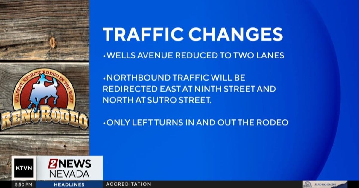Local Buzz Reno Reno Rodeo traffic changes | Local News | 2news.com