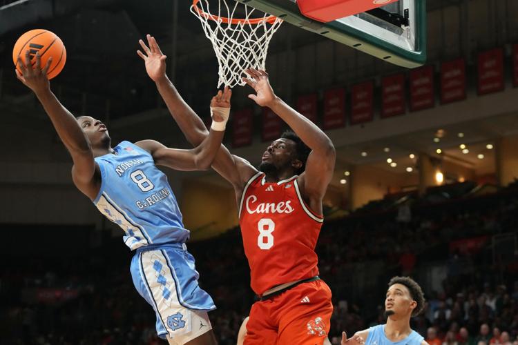 North Carolina Miami Basketball