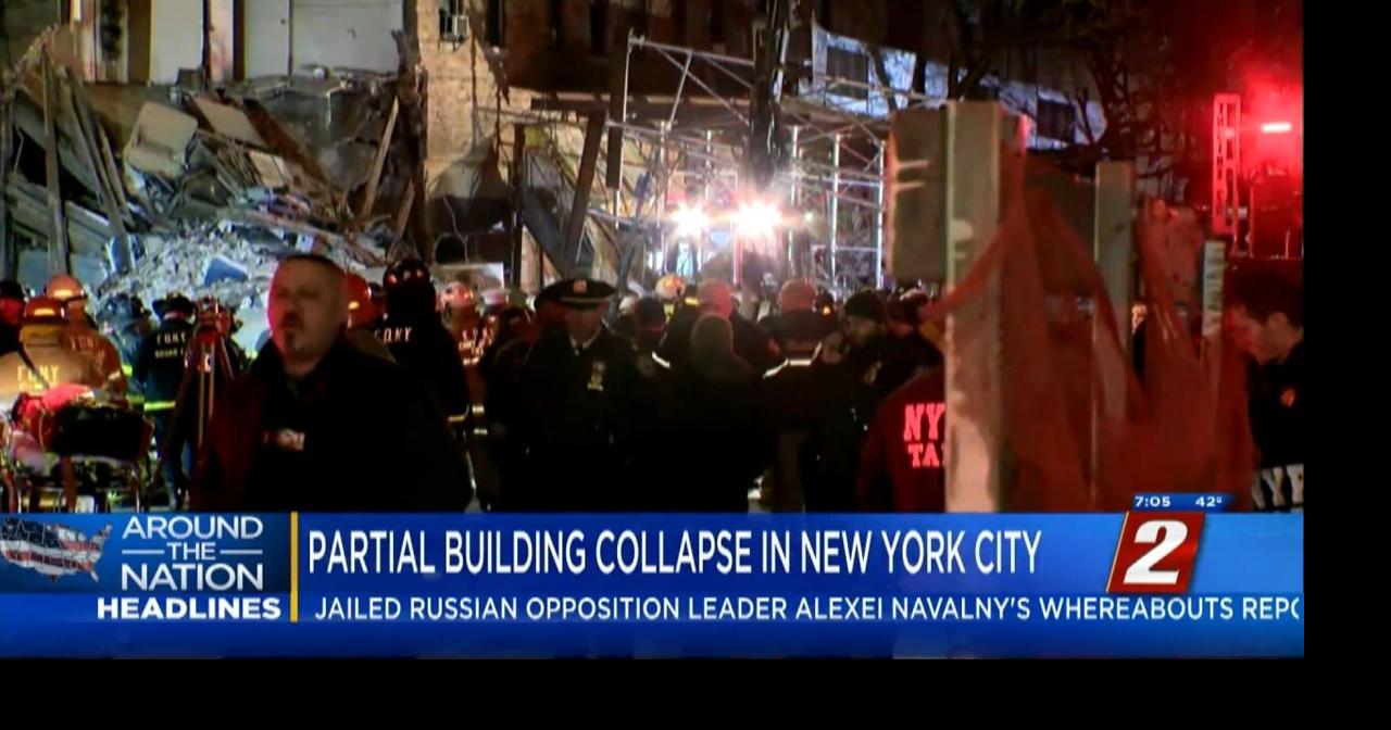 New York Building Collapse News