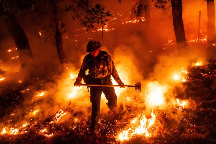 Climate Night Wildfires