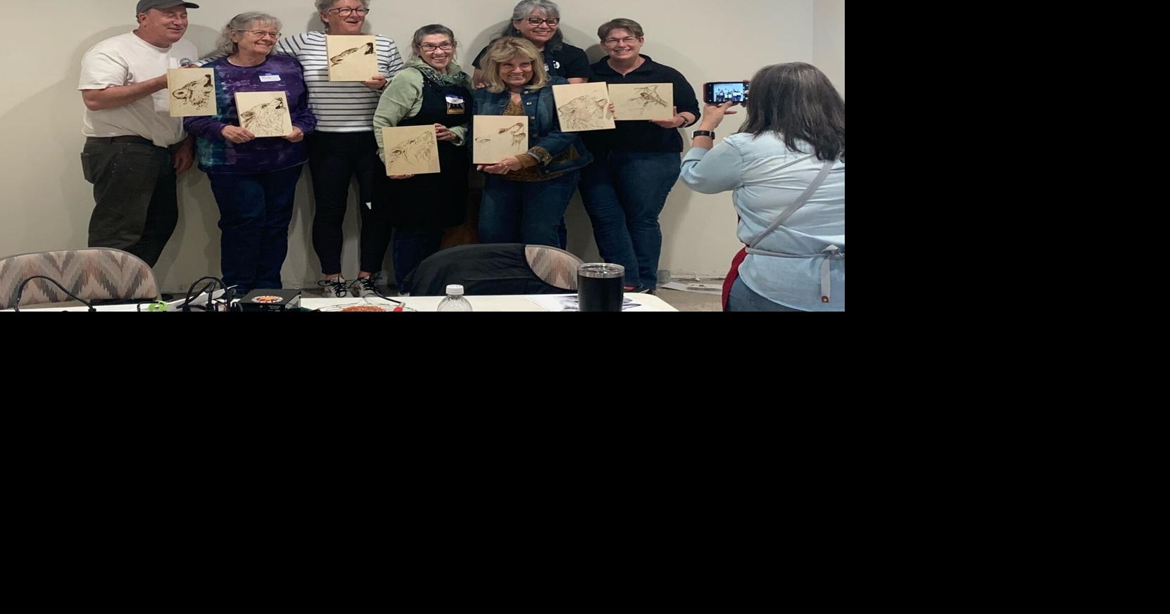 Pyrography classes at Sierra Arts Foundation encourages creativity in ...