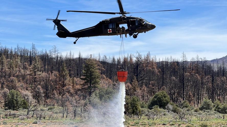 NV National Guard Preforming Air Drops