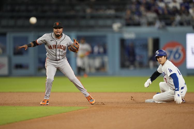 Giants Dodgers Baseball