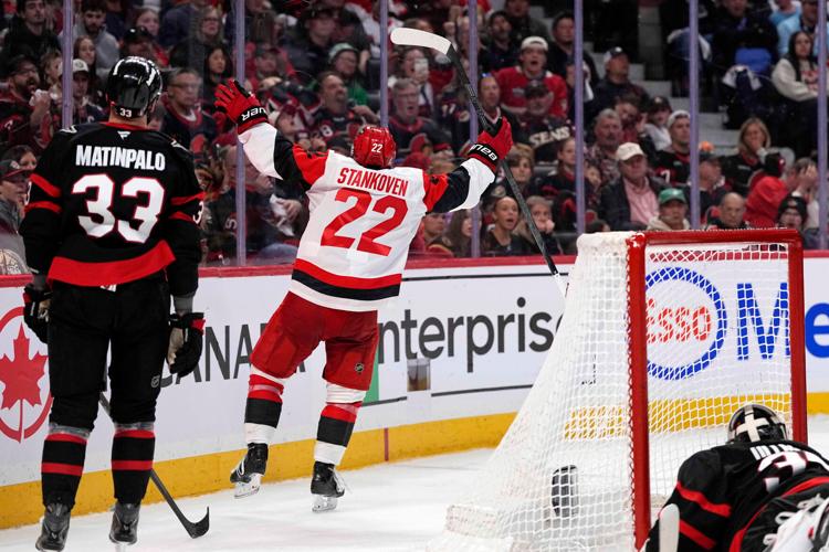 Hurricanes Senators Hockey