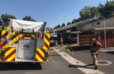 Reno Fire Crews Say Tenants Displaced Due to Kitchen Fire