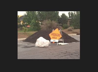 Sandbag Station Available for Residents