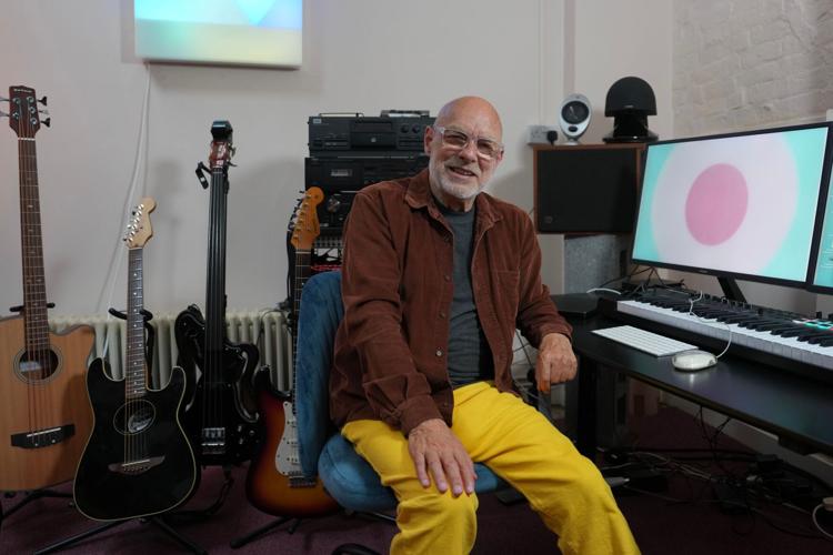 Britain Brian Eno Portrait Session
