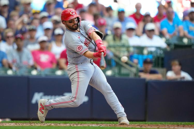 Reds Brewers Baseball