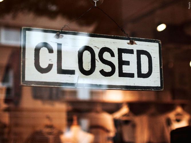 Closed sign
