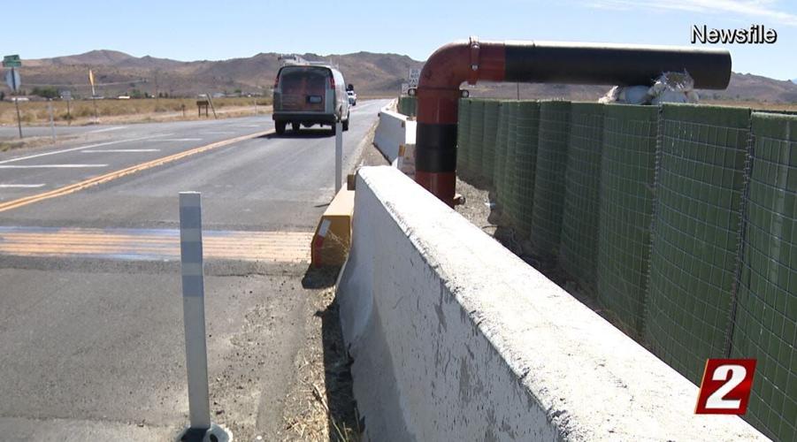 Washoe County Done Removing Concrete Barriers on Lemmon Drive