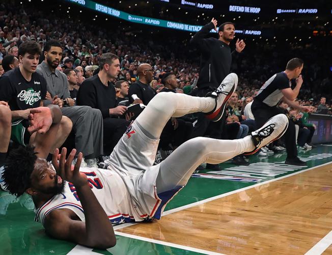 76ers Celtics Basketball