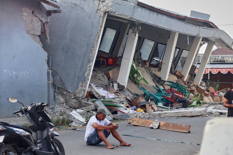 APTOPIX Indonesia Earthquake