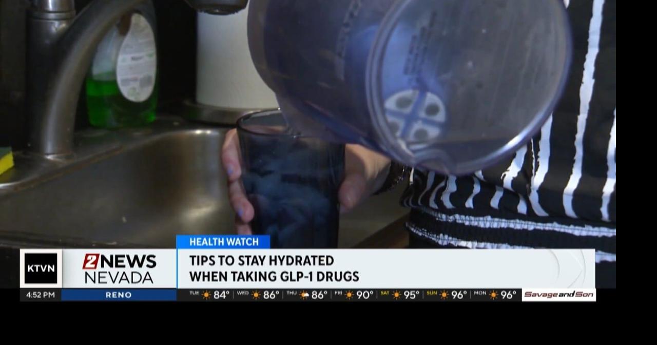 Tips to stay hydrated while using GLP1 drugs