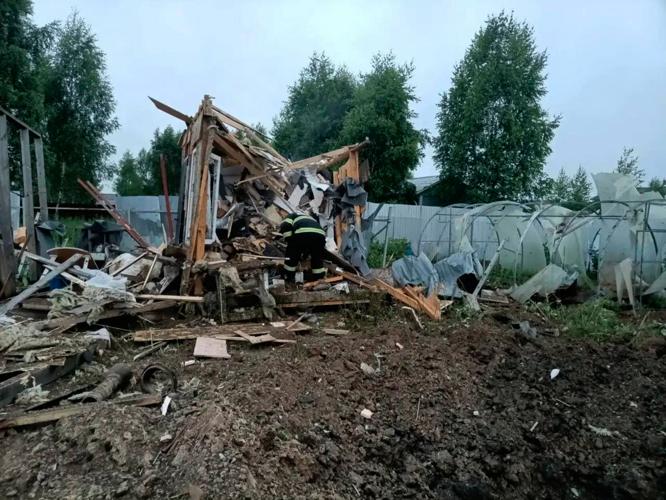 Russia Ukraine Drone Attack