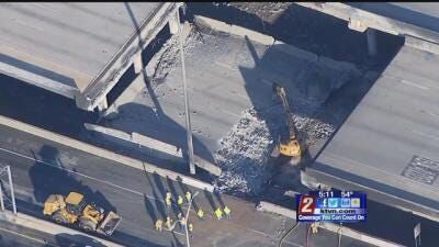 Georgia Officials Hope to Repair Interstate 85 Bridge by June