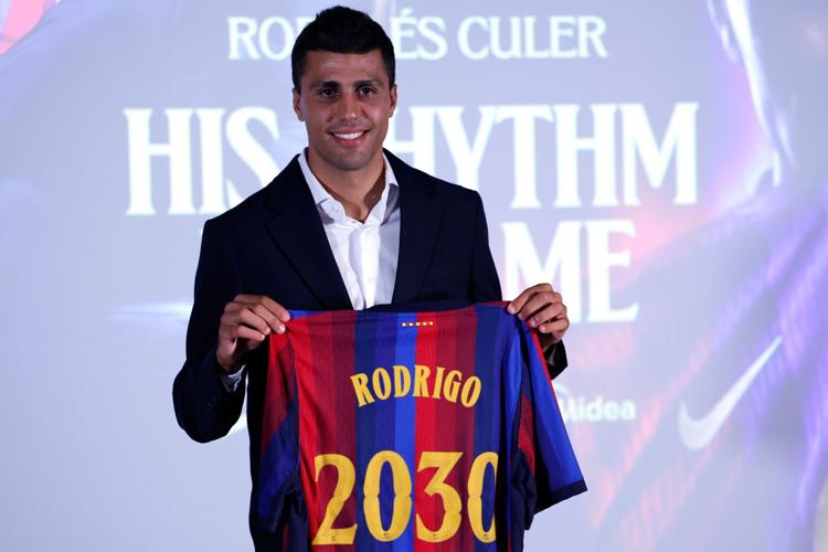 Spain Barcelona Rodri Soccer