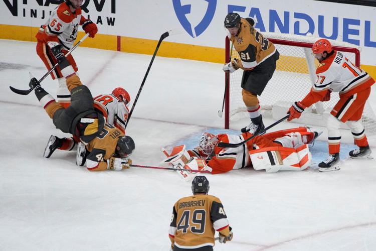 Ducks Golden Knights Hockey