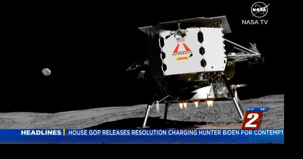 Lunar Lander Fuel Leak | News | 2news.com